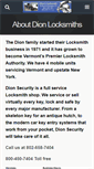 Mobile Screenshot of dionlocksmith.com
